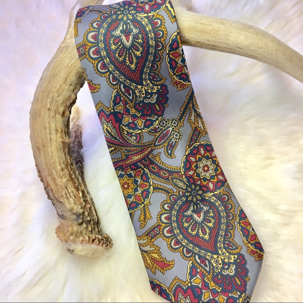 CLUBFELLOW 60” Silk Paisley Tie